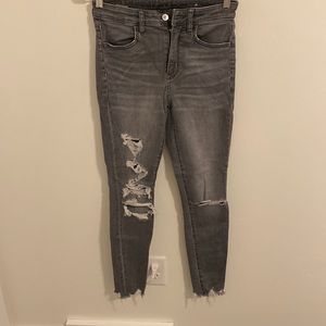 american eagle stretch jeans size 2